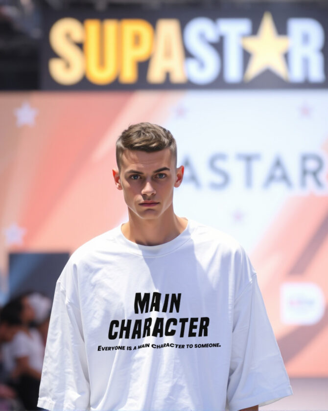 Main Character - Premium Oversized T-shirts