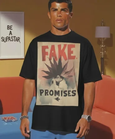 FAKE PROMISES – Ultra Premium Terry Cotton Oversized T-Shirt