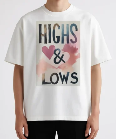 SUPASTAR “HIGH & LOW” – Premium Terry Cotton Oversized T-Shirt