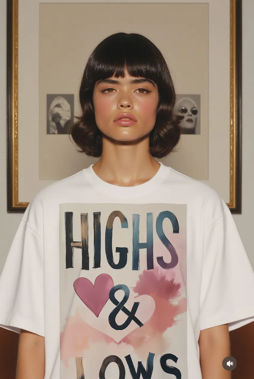 SUPASTAR “HIGH & LOW” – Premium Terry Cotton Oversized T-Shirt