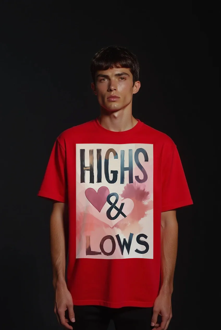 SUPASTAR “HIGH & LOW” – Premium Terry Cotton Oversized T-Shirt