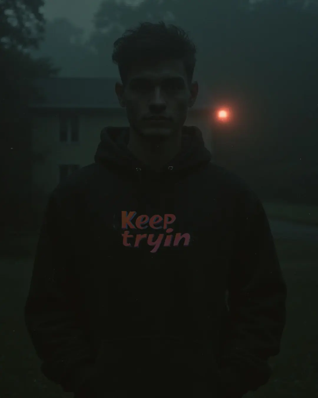 KEEP TRYIN - Super Premium - Terry Cotton Hoodie