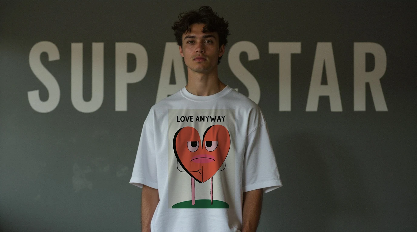 LOVE ANYWAY – Premium 240 GSM Terry Cotton T-Shirt