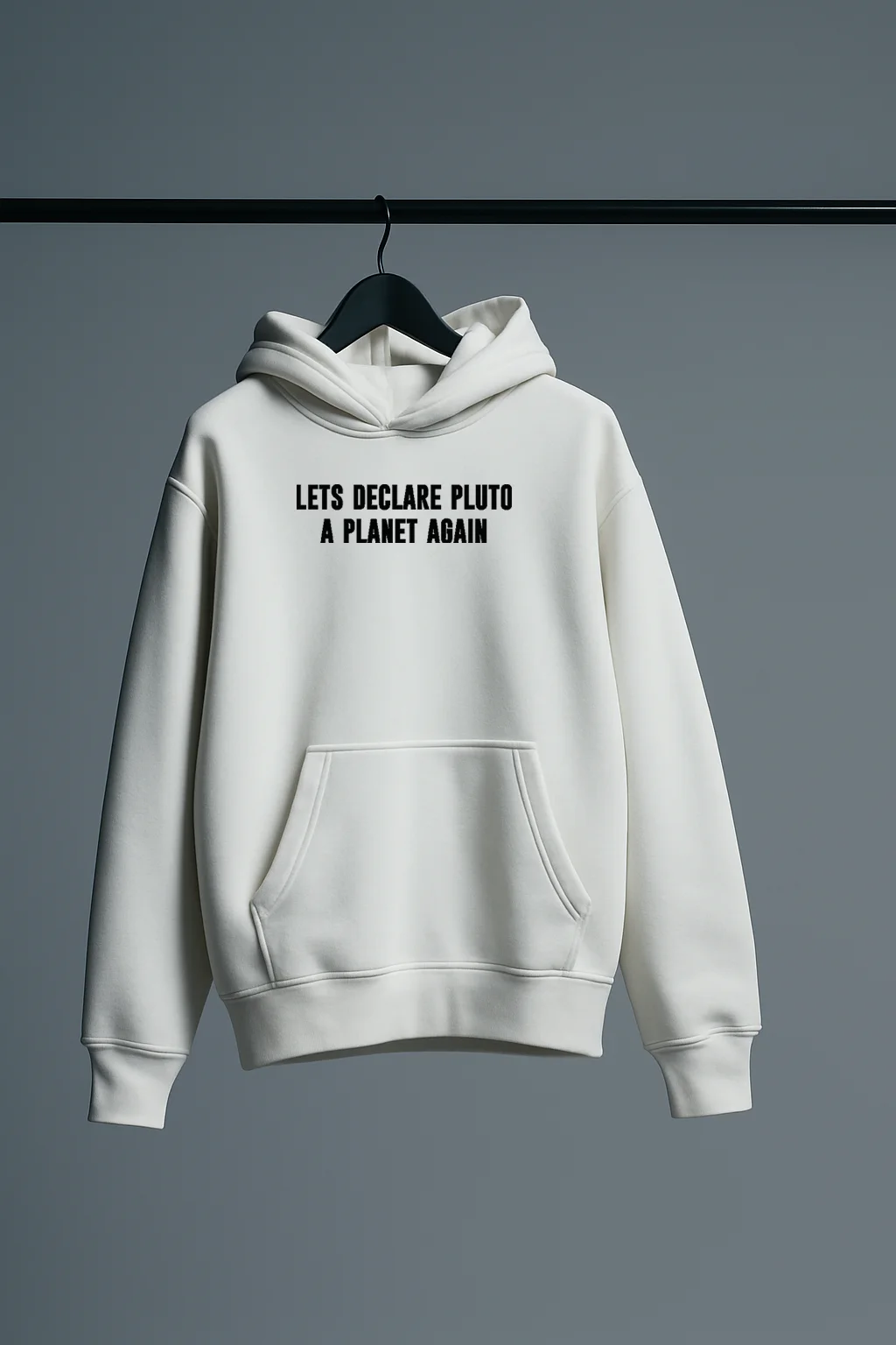 Let's Declare Pluto a Planet Again - Super Premium Hoodie